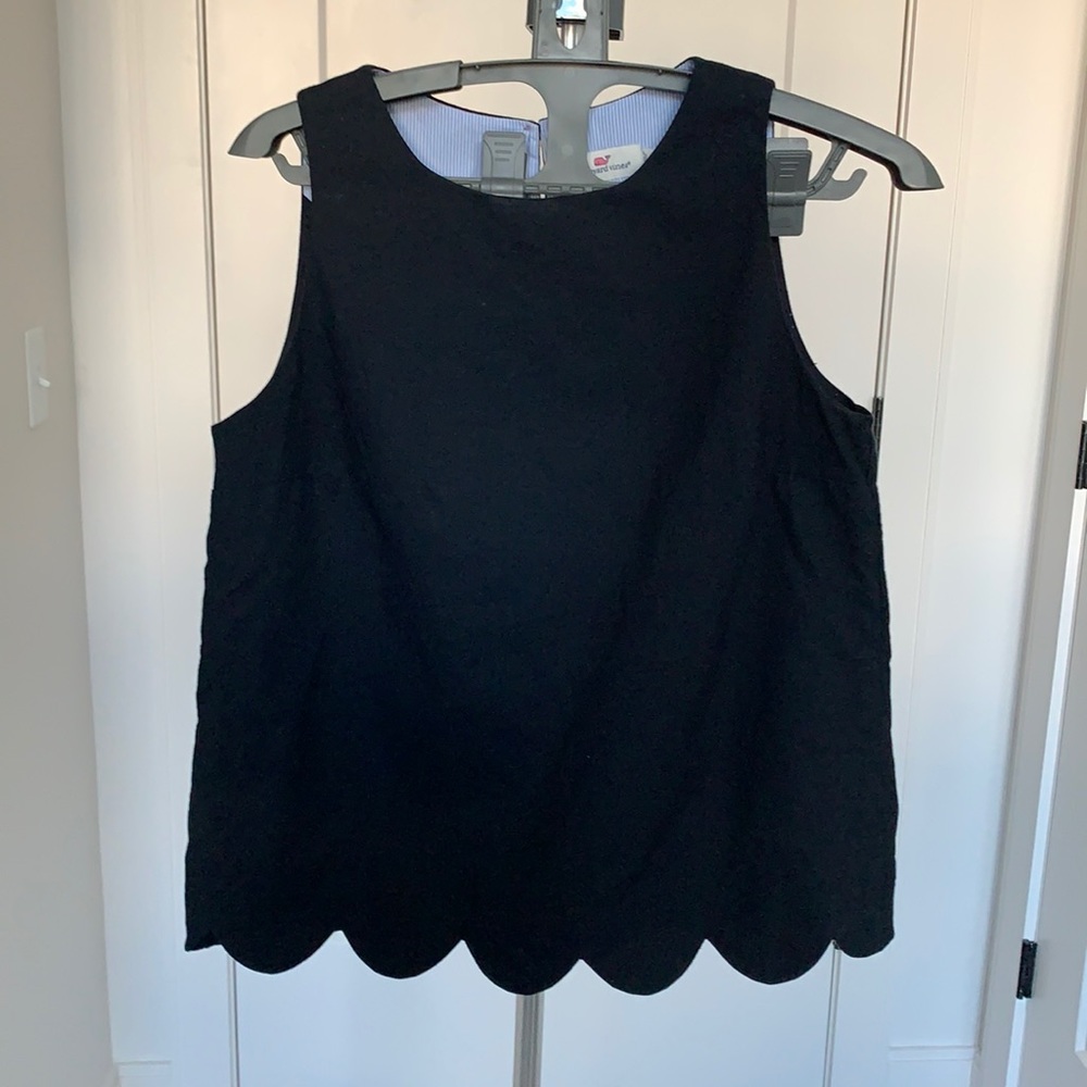 Vineyard Vines Scalloped Tank Top